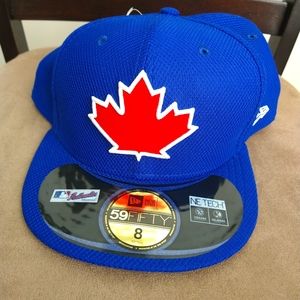 Sz 8 Men's New Era Royal Toronto Blue Jays 2017 Clubhouse 59FIFTY Fitted Hat
